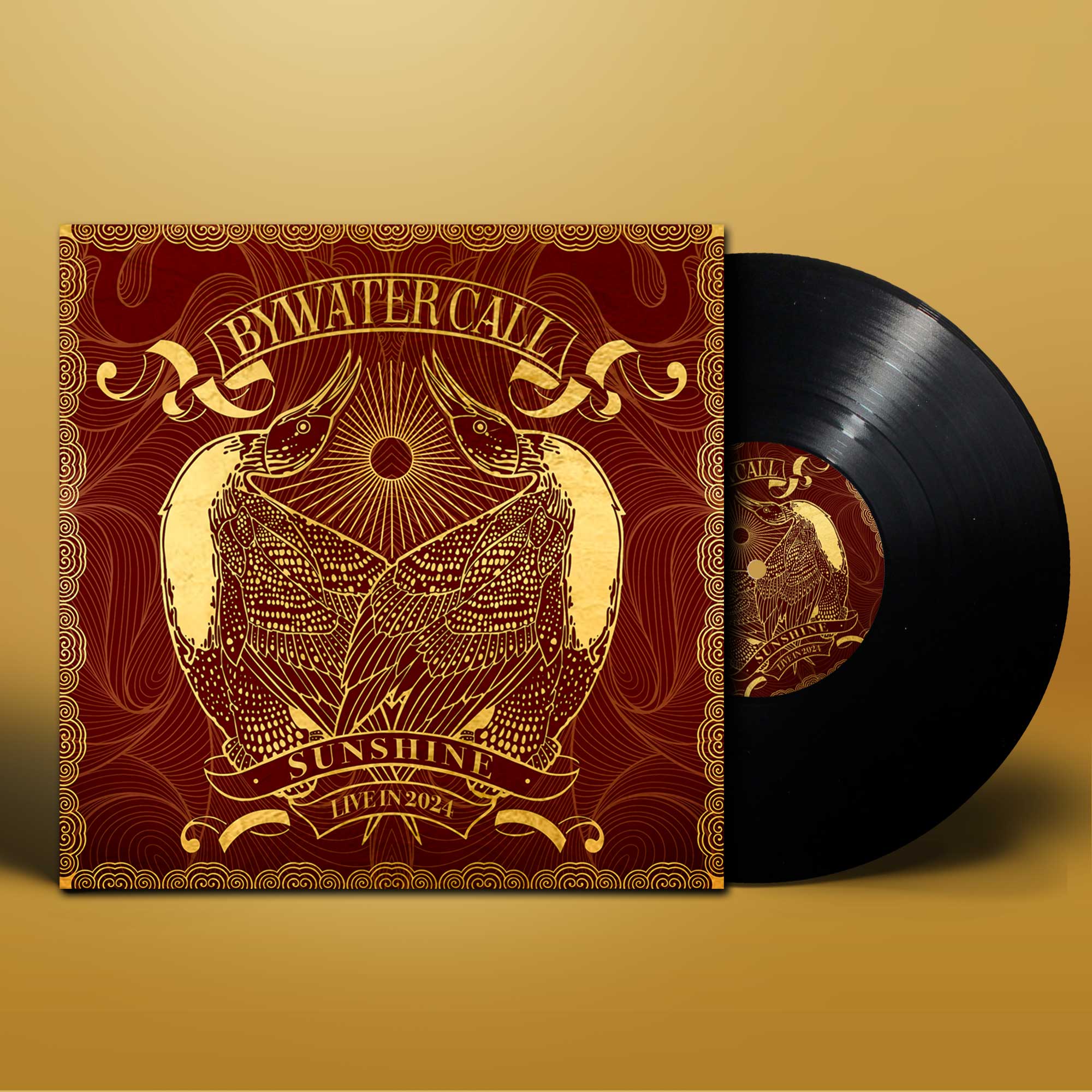 Bywater Call – Sunshine (live) album vinyl LP cover art