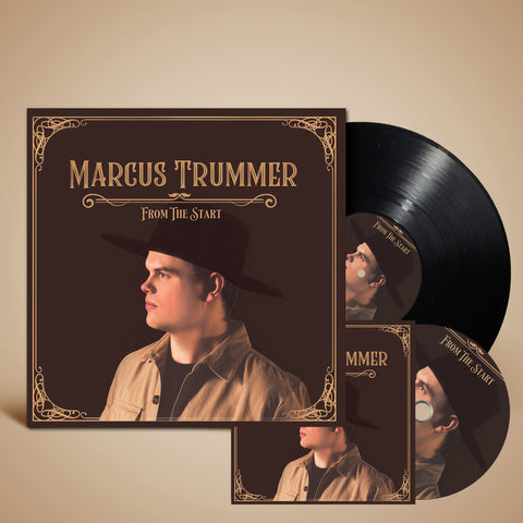 Marcus Trummer From The Start CD and vinyl bundle – debut album package.