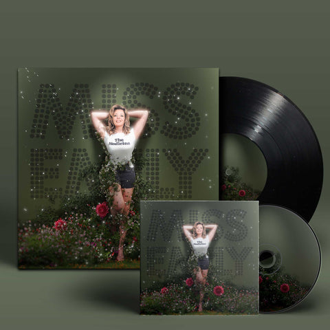 Miss Emily – The Medicine album cover art, CD and vinyl LP bundle, soulful blues and roots, release November 7, 2025