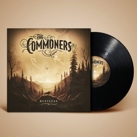 The Commoners – Restless vinyl LP album cover.