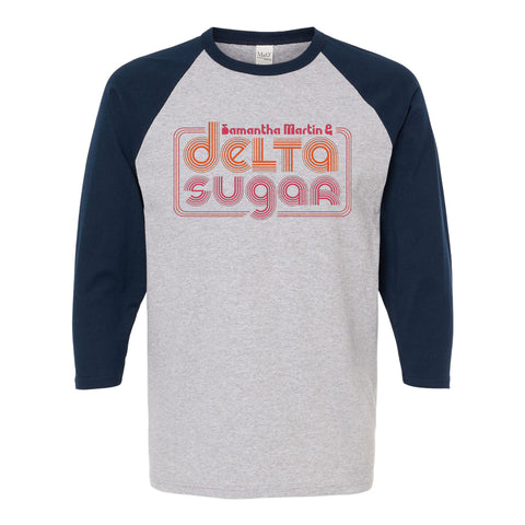Samantha Martin & Delta Sugar "70s Logo" Baseball Shirt