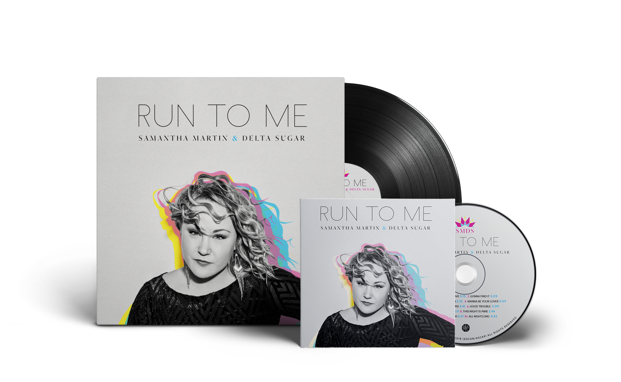 Samantha Martin and Delta Sugar - Run to Me bundle covers