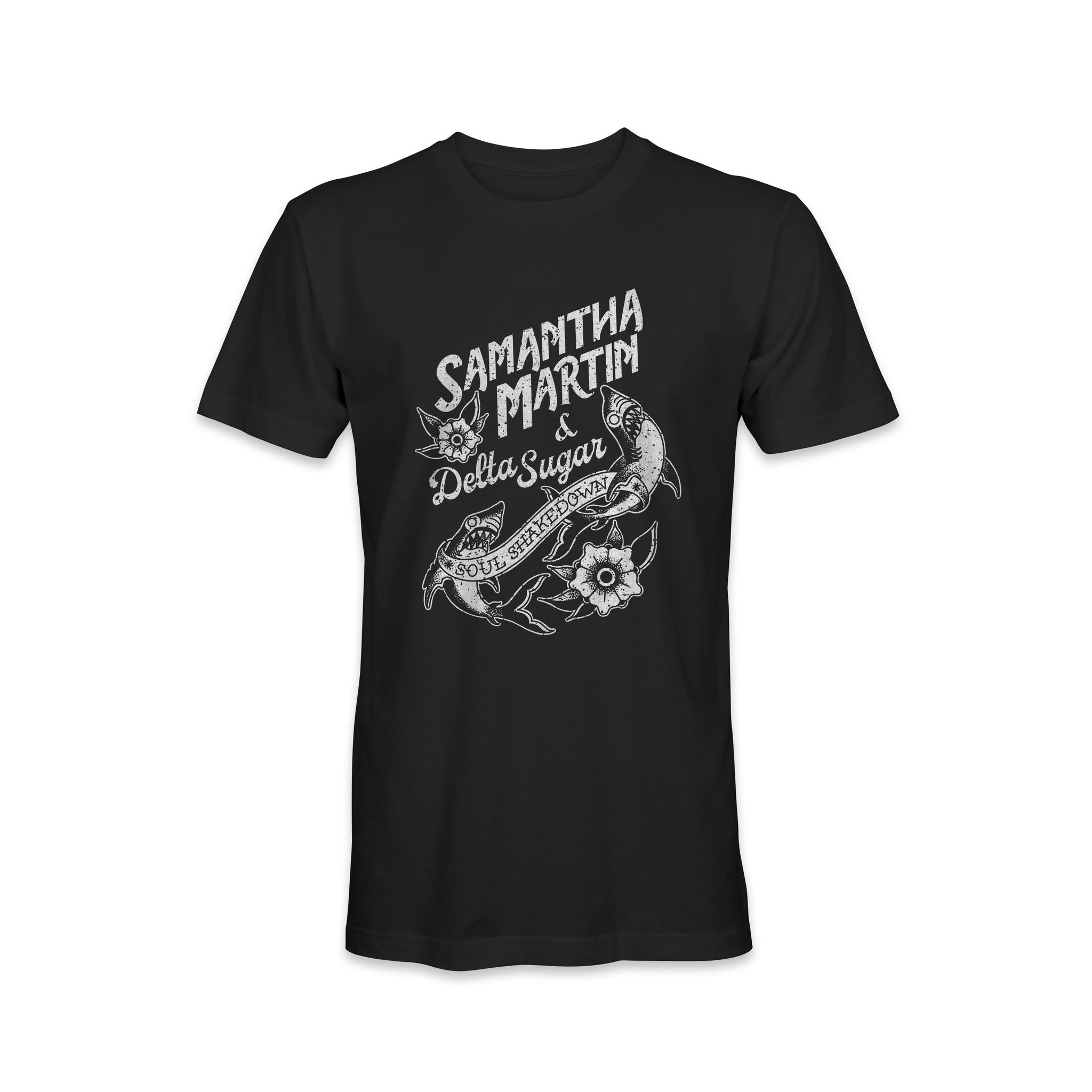Samantha Martin & Delta Sugar "Shark" T-shirt