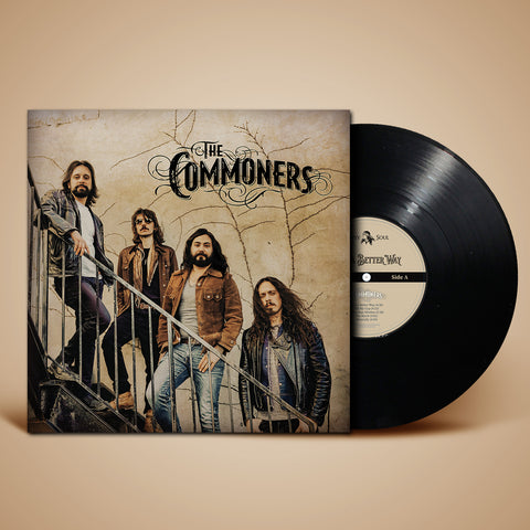 A vinyl LP record titled 'The Commoners - Find a Better Way' with an image of the band The Commoners on the cover.